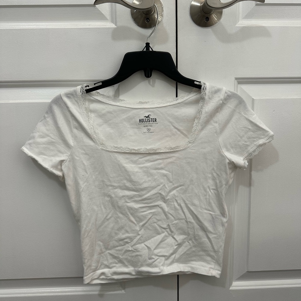 Hollister Women's White Top